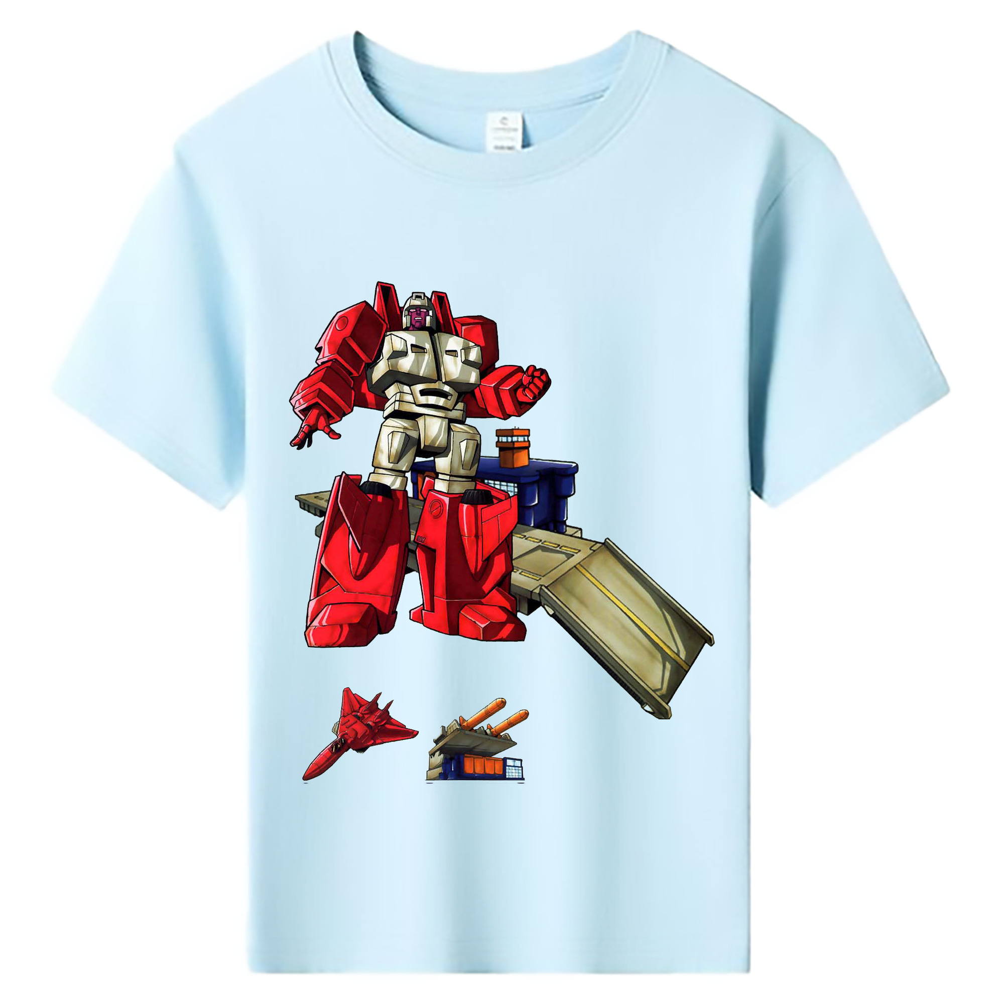 （画像用）  綿100％キッズTシャツ（フロントプリント）